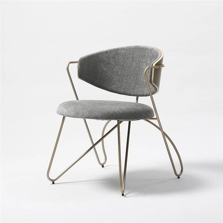 Fabric Dining Chair With Chrome Base Fabric Dining Chair With Chrome Base