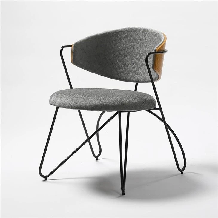 Fabric Dining Chair With Chrome Base Fabric Dining Chair With Chrome Base